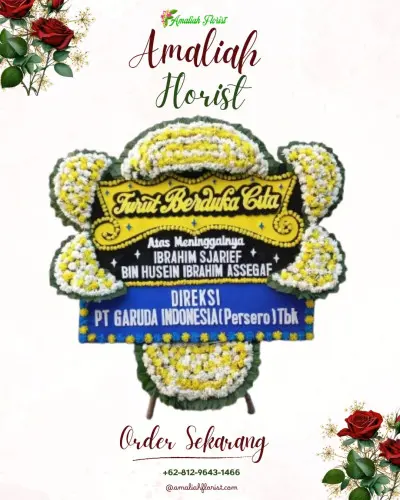 Papan Bunga Duka di Bejen